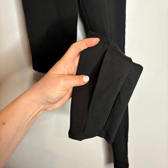 Reformation Fletcher Pant Stretchy Split Hem Pull On Trousers - Picture 8 of 11